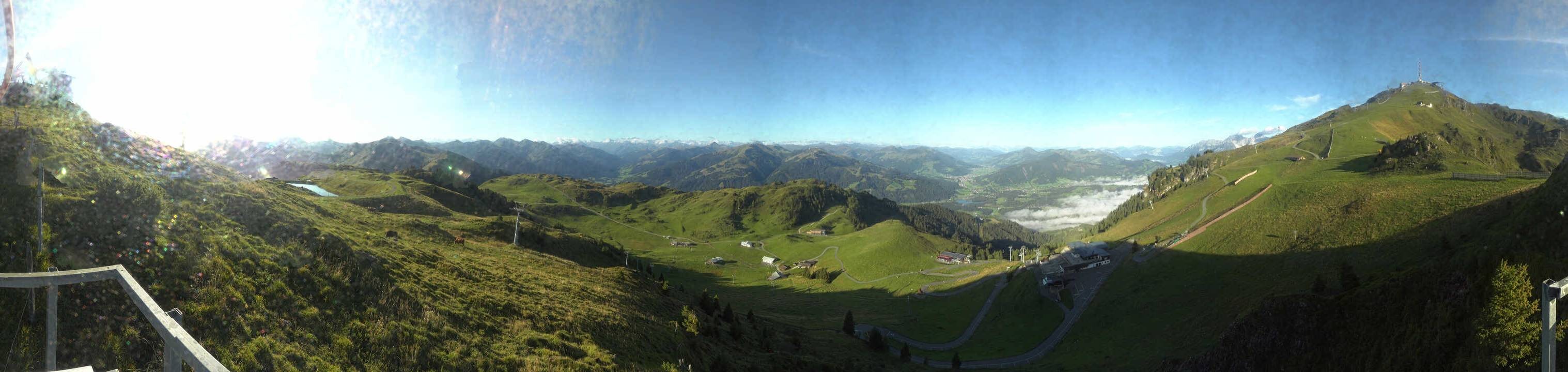 Archiv Foto Webcam Blick vom Kitzbüheler Hornköpfl