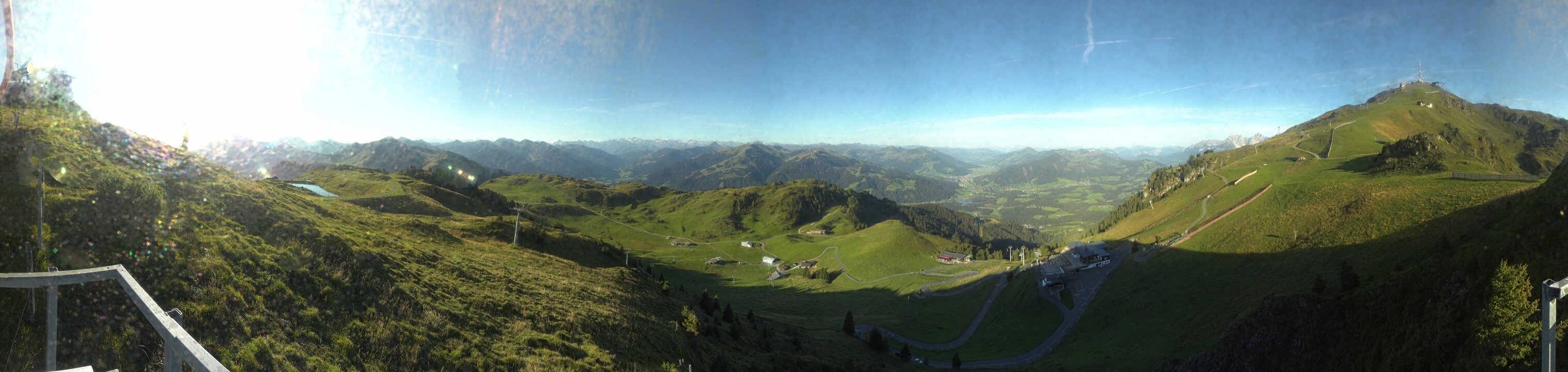 Archiv Foto Webcam Blick vom Kitzbüheler Hornköpfl