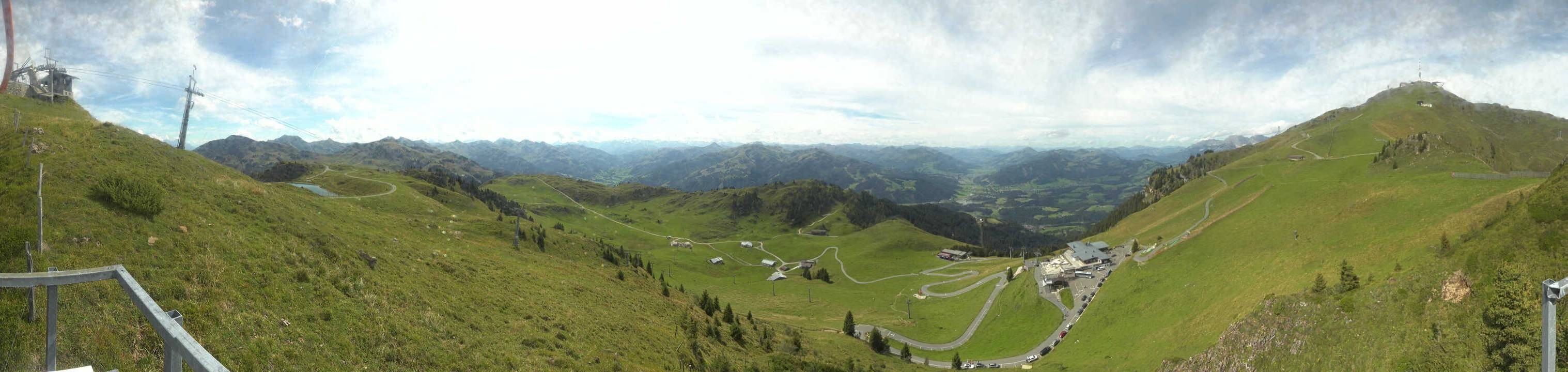 Archiv Foto Webcam Blick vom Kitzbüheler Hornköpfl