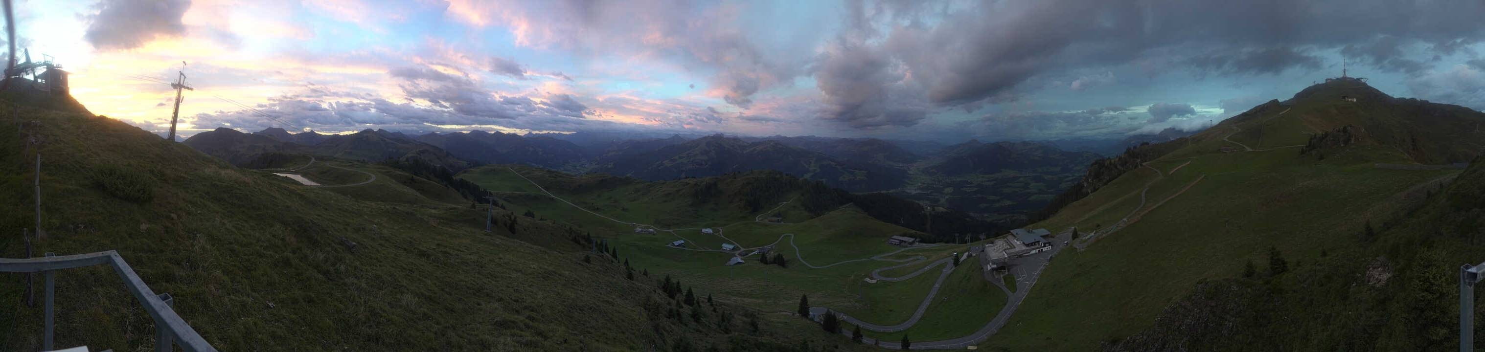 Archived image Webcam Kitzbüheler Hornköpfl - Tyrol