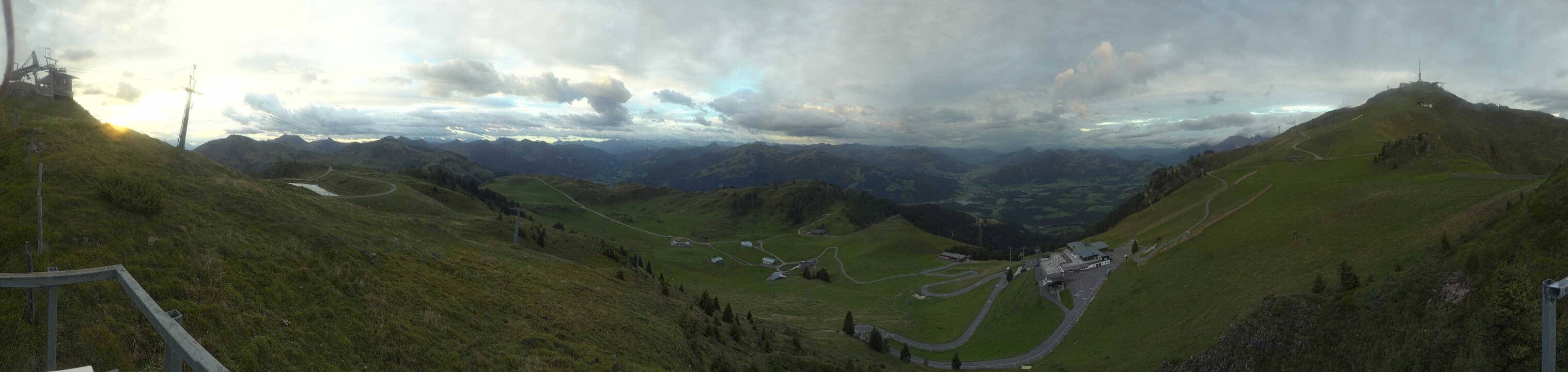 Archived image Webcam Kitzbüheler Hornköpfl - Tyrol
