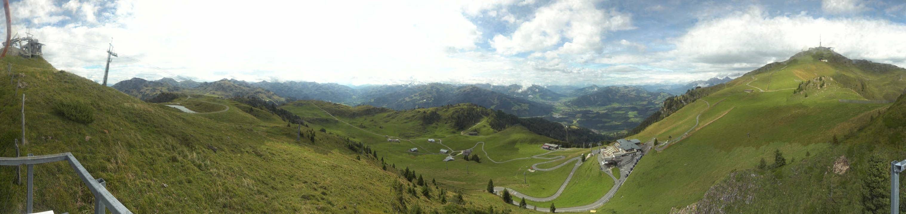 Archived image Webcam Kitzbüheler Hornköpfl - Tyrol