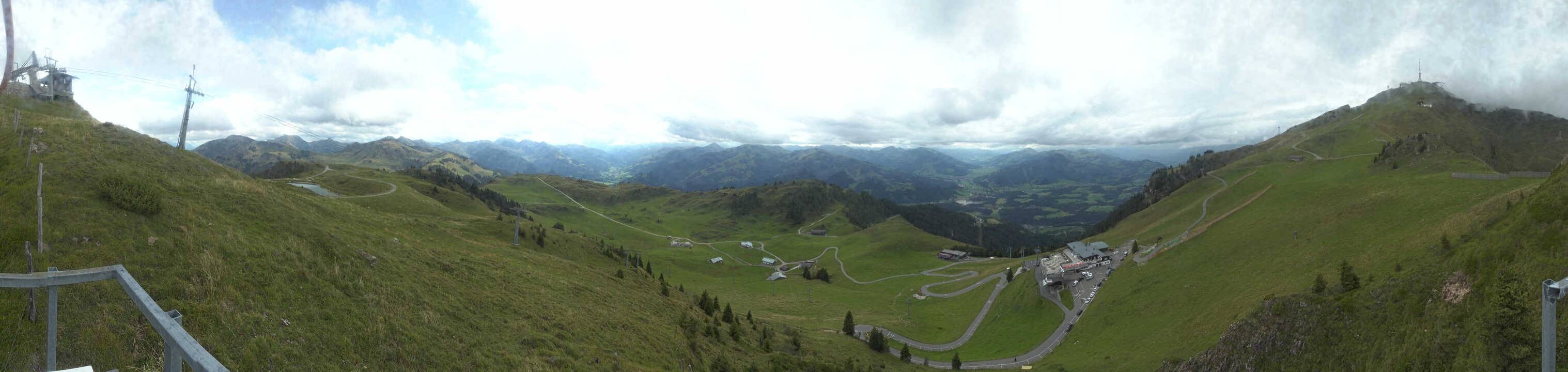 Archived image Webcam Kitzbüheler Hornköpfl - Tyrol