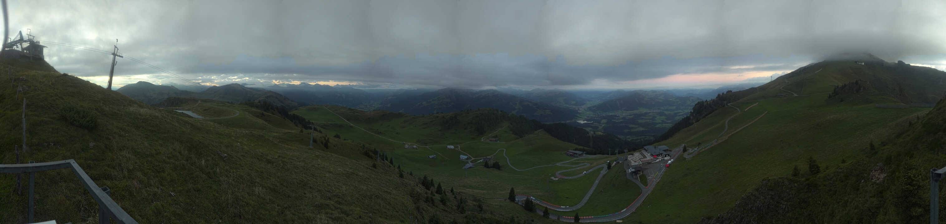 Archiv Foto Webcam Blick vom Kitzbüheler Hornköpfl