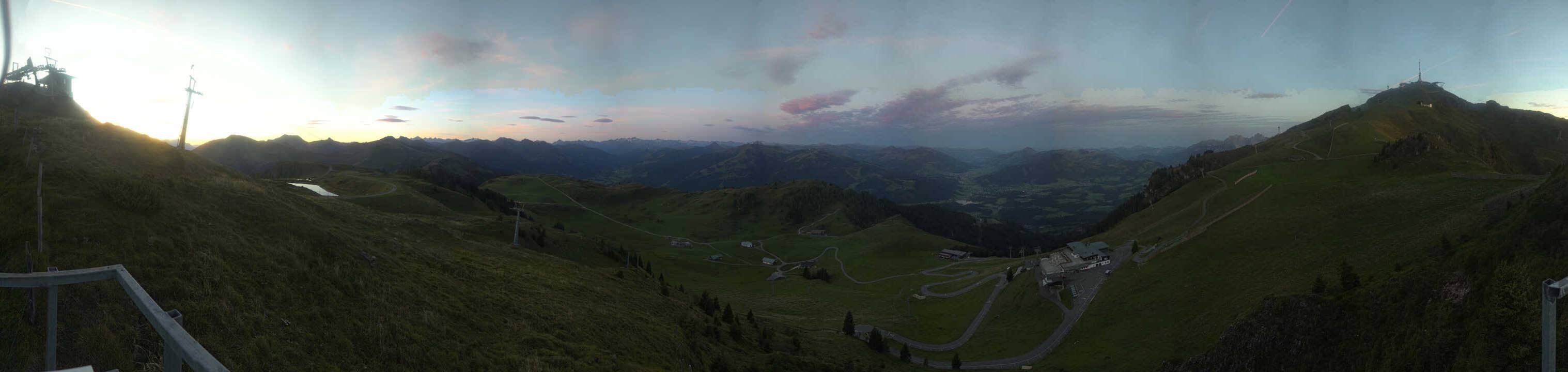 Archiv Foto Webcam Blick vom Kitzbüheler Hornköpfl