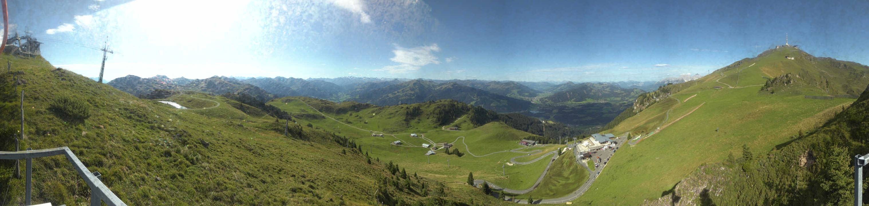 Archiv Foto Webcam Blick vom Kitzbüheler Hornköpfl