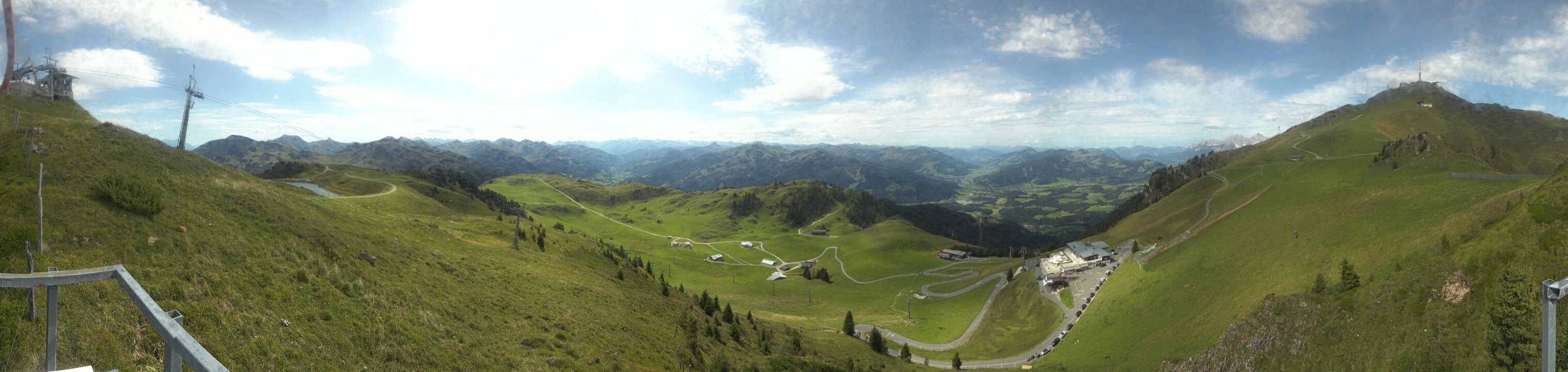 Archiv Foto Webcam Blick vom Kitzbüheler Hornköpfl
