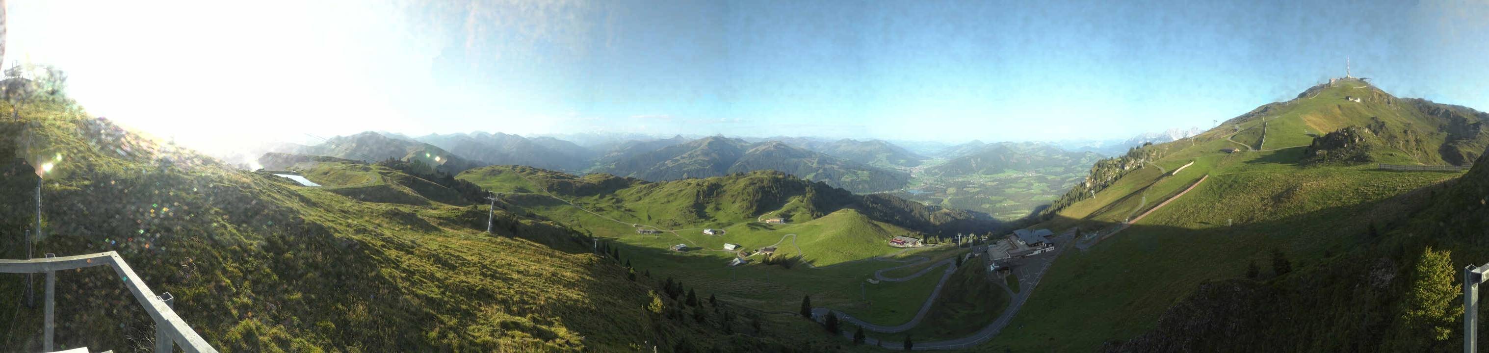 Archiv Foto Webcam Blick vom Kitzbüheler Hornköpfl