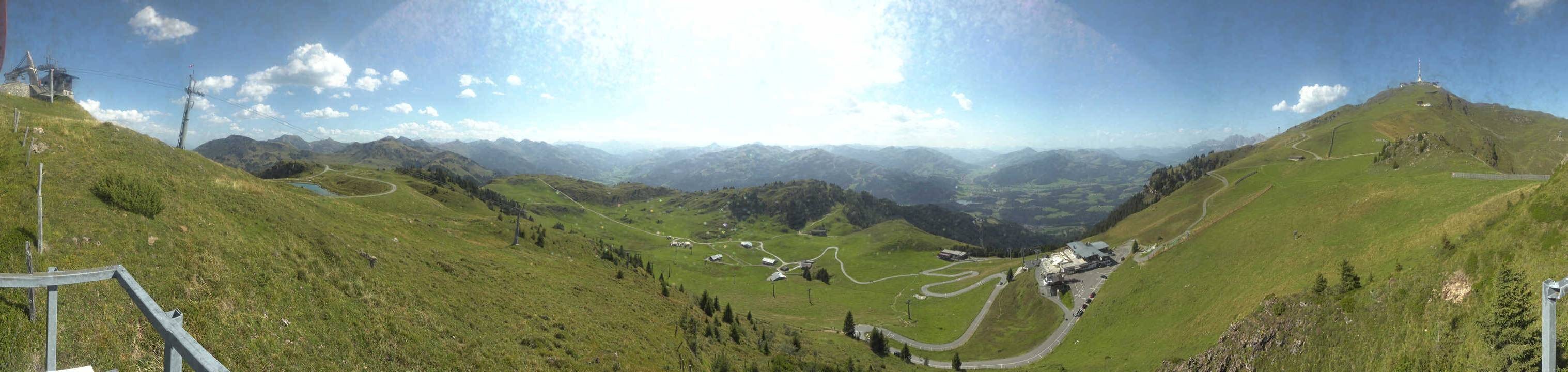 Archiv Foto Webcam Blick vom Kitzbüheler Hornköpfl
