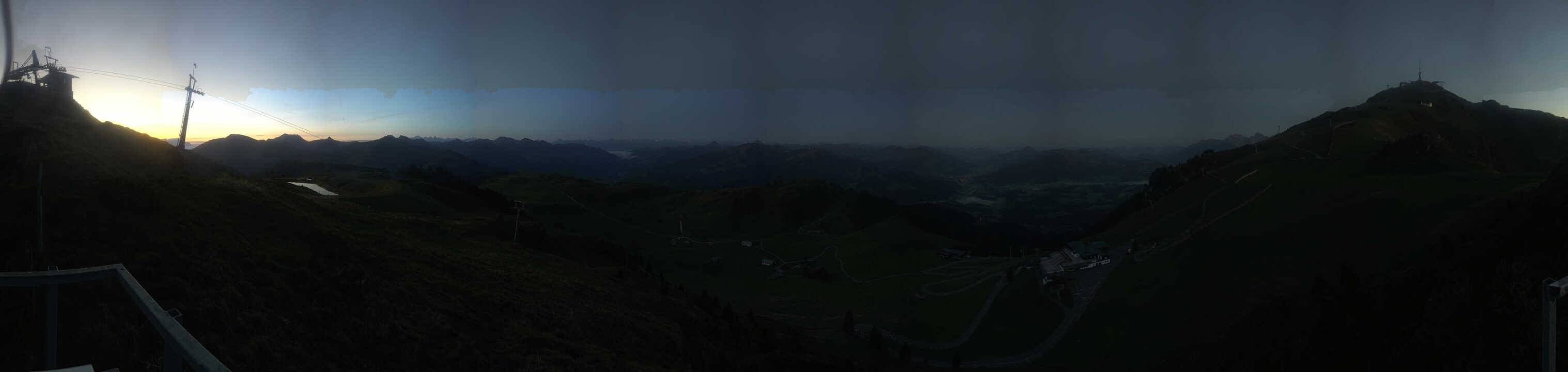 Archiv Foto Webcam Blick vom Kitzbüheler Hornköpfl