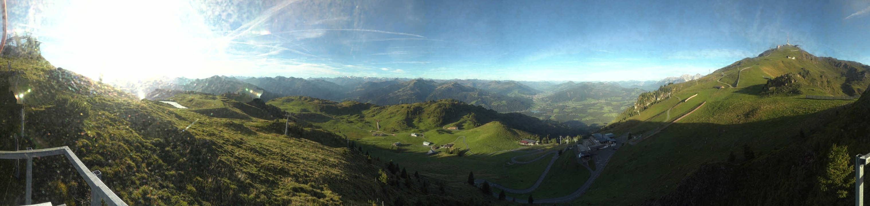 Archived image Webcam Kitzbüheler Hornköpfl - Tyrol
