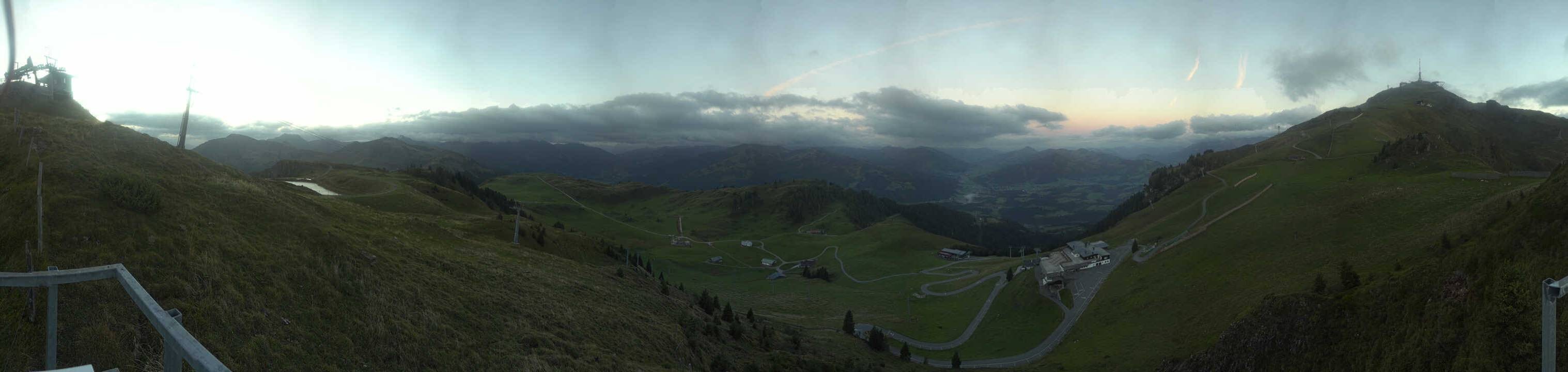 Archived image Webcam Kitzbüheler Hornköpfl - Tyrol