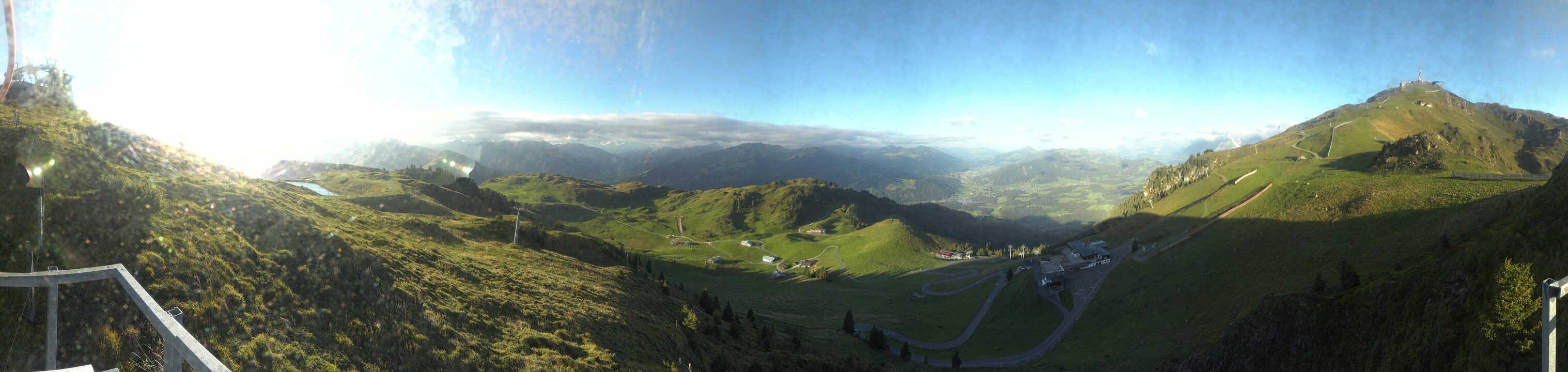 Archived image Webcam Kitzbüheler Hornköpfl - Tyrol