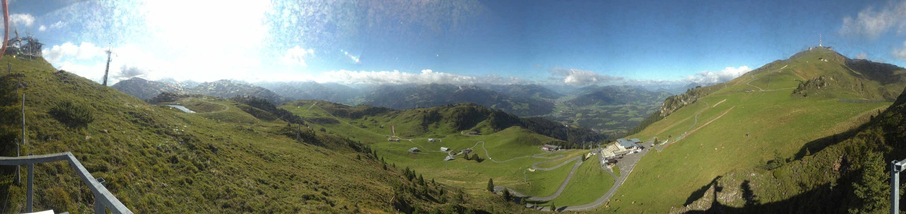 Archived image Webcam Kitzbüheler Hornköpfl - Tyrol