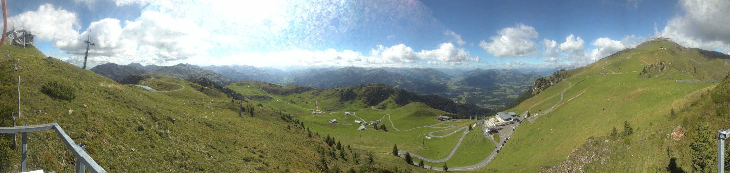 Archived image Webcam Kitzbüheler Hornköpfl - Tyrol