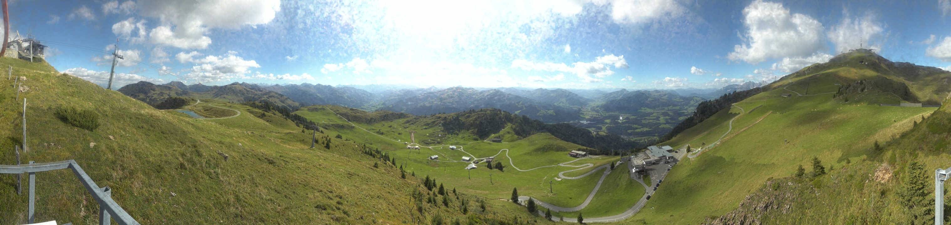 Archived image Webcam Kitzbüheler Hornköpfl - Tyrol