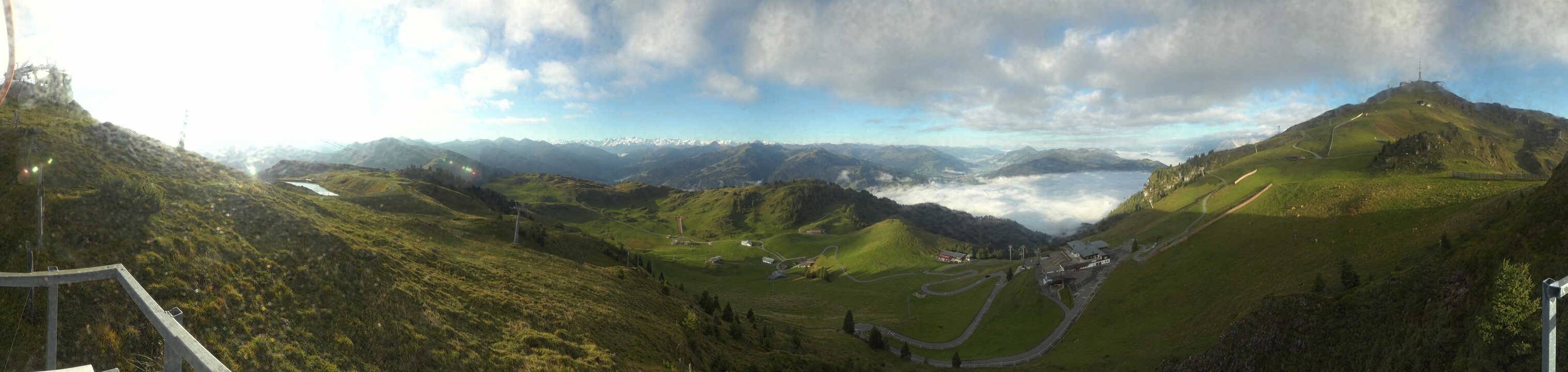 Archiv Foto Webcam Blick vom Kitzbüheler Hornköpfl