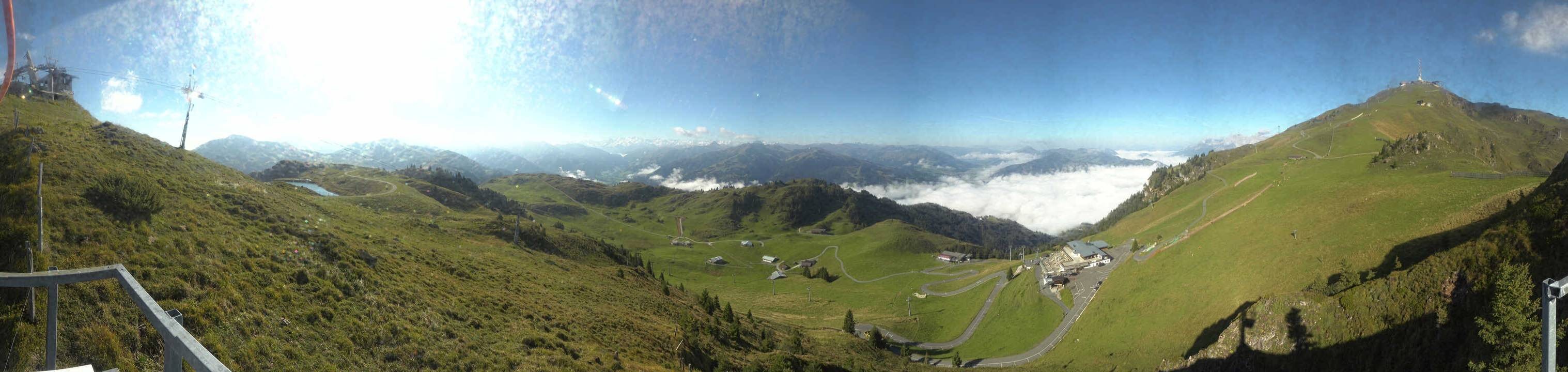 Archiv Foto Webcam Blick vom Kitzbüheler Hornköpfl