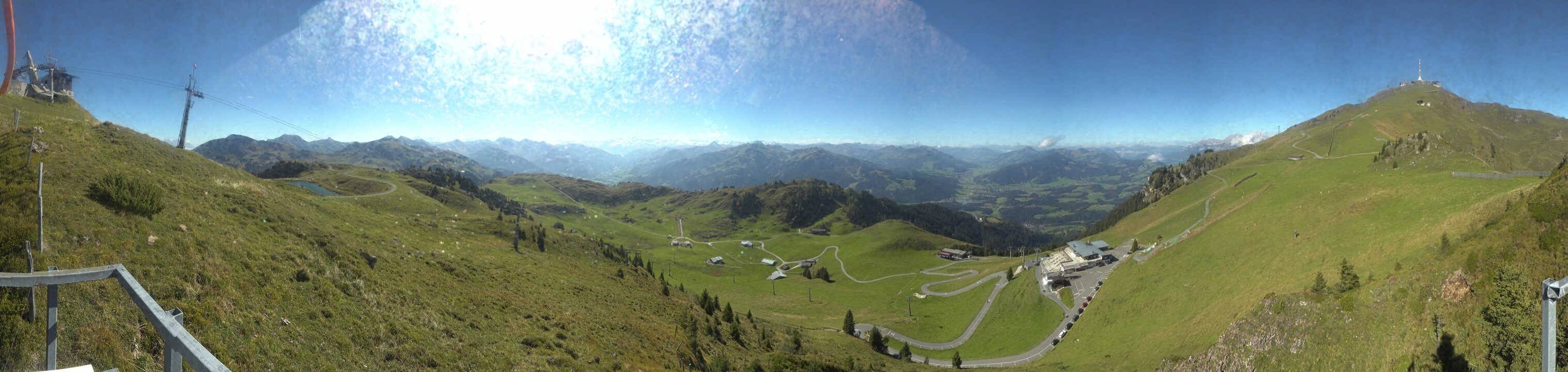 Archiv Foto Webcam Blick vom Kitzbüheler Hornköpfl