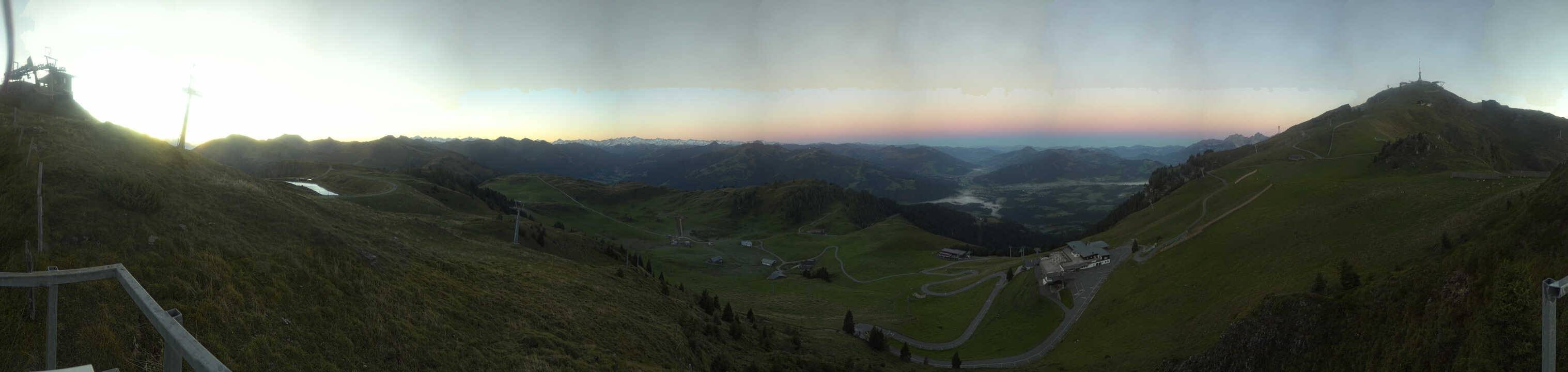 Archiv Foto Webcam Blick vom Kitzbüheler Hornköpfl