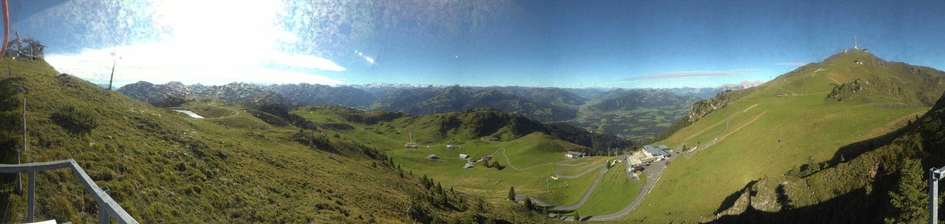 Archiv Foto Webcam Blick vom Kitzbüheler Hornköpfl