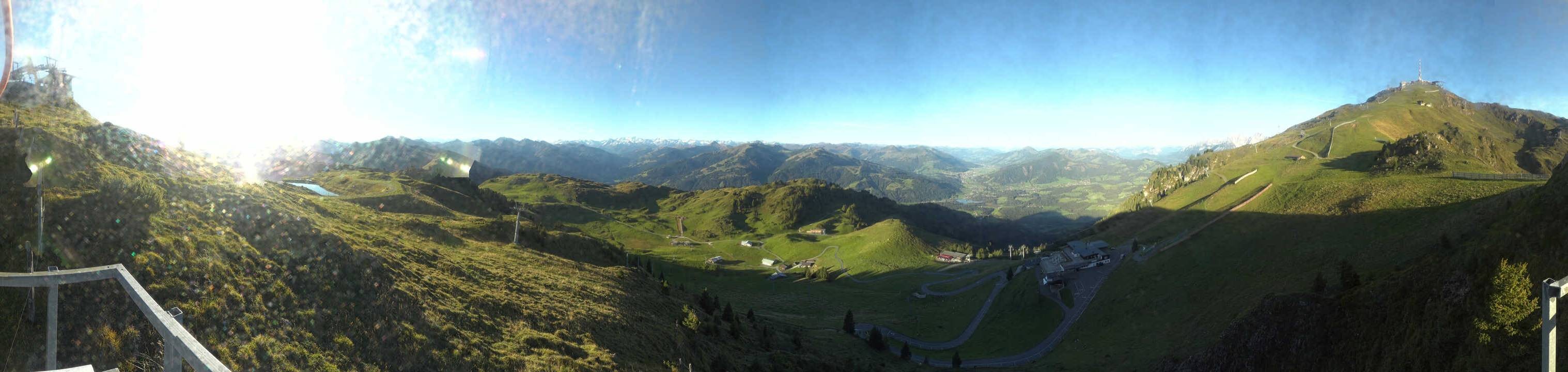 Archived image Webcam Kitzbüheler Hornköpfl - Tyrol