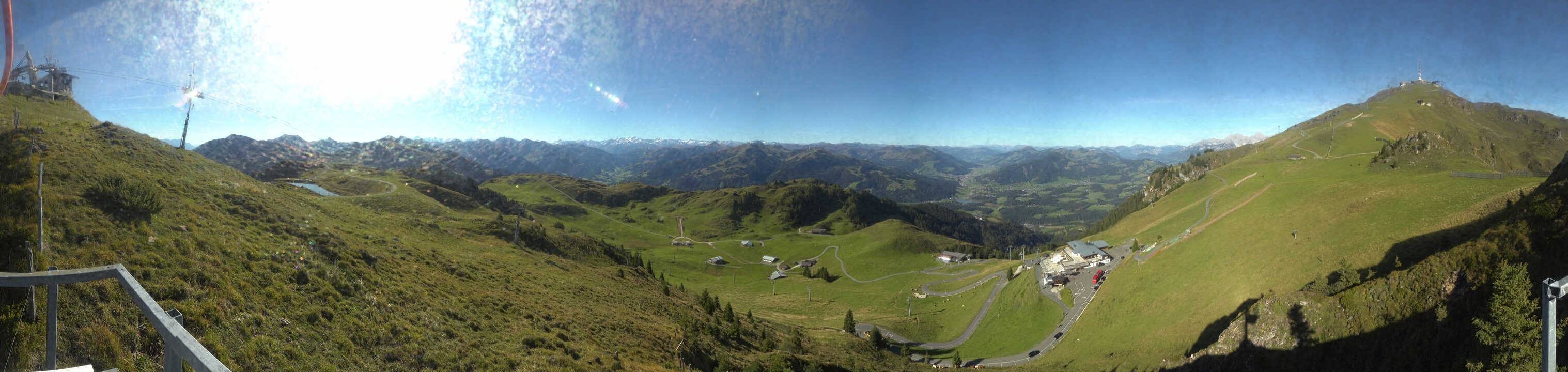 Archived image Webcam Kitzbüheler Hornköpfl - Tyrol