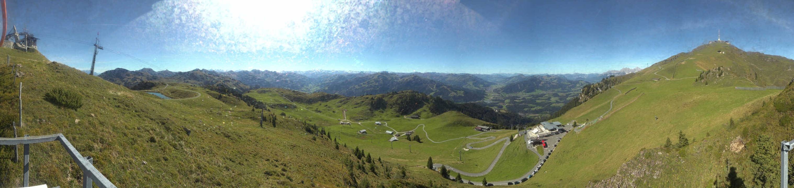 Archived image Webcam Kitzbüheler Hornköpfl - Tyrol