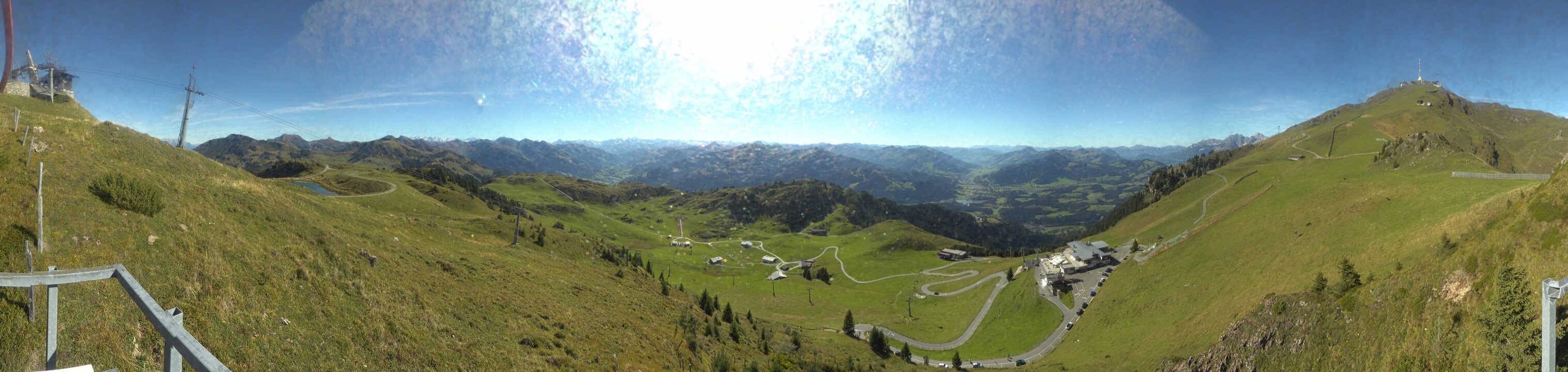 Archived image Webcam Kitzbüheler Hornköpfl - Tyrol