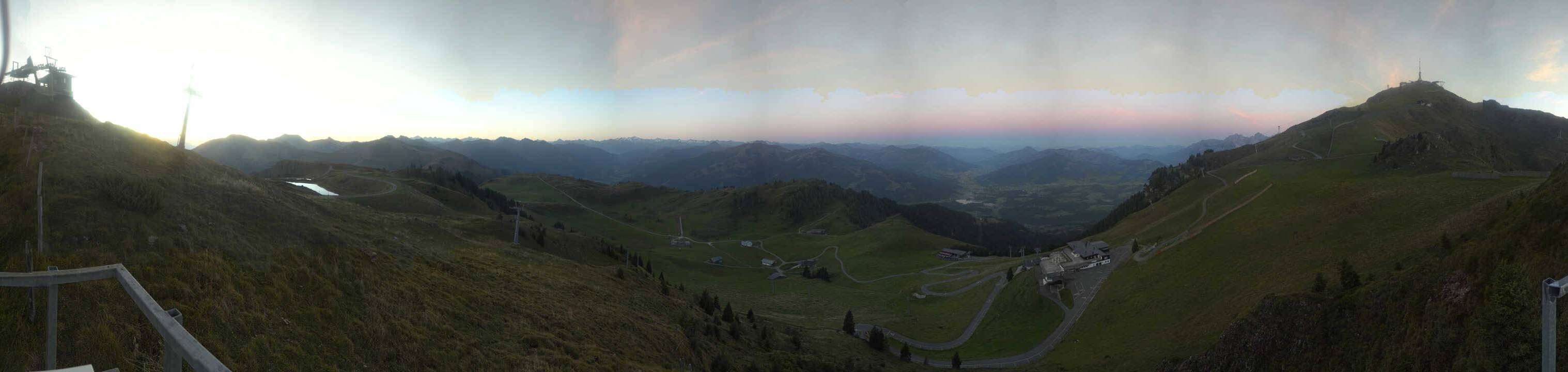 Archived image Webcam Kitzbüheler Hornköpfl - Tyrol