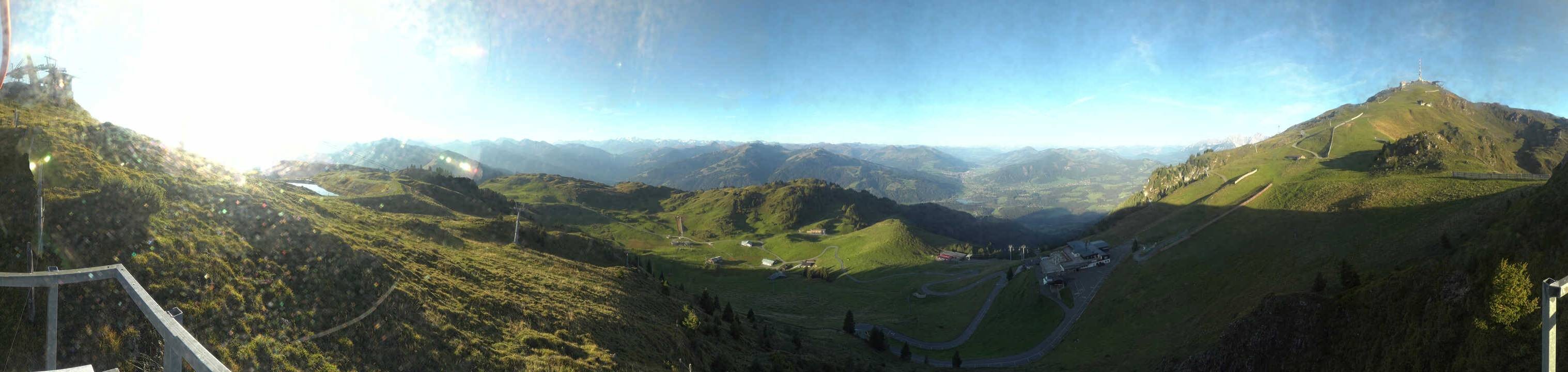 Archived image Webcam Kitzbüheler Hornköpfl - Tyrol