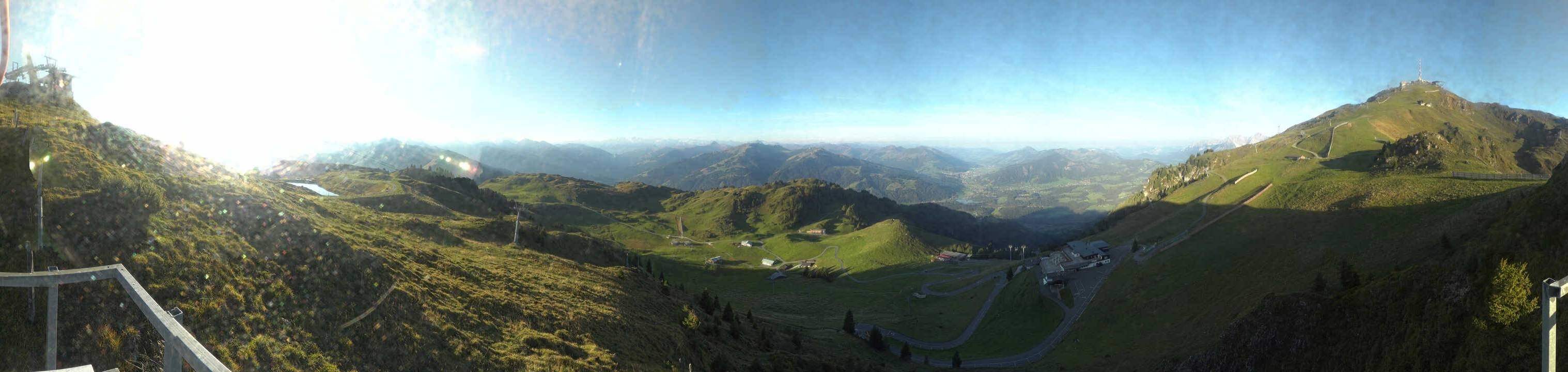 Archiv Foto Webcam Blick vom Kitzbüheler Hornköpfl