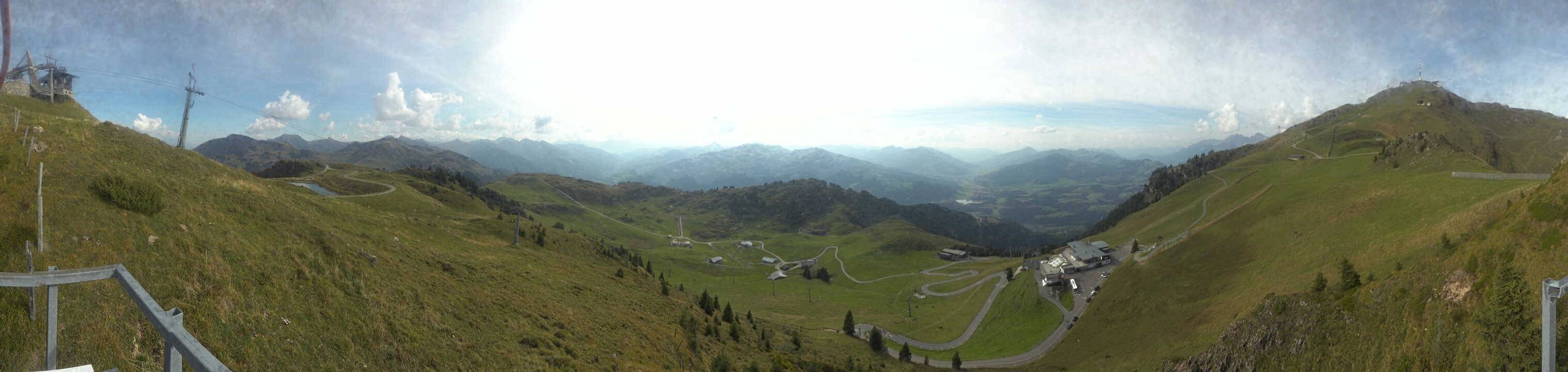 Archiv Foto Webcam Blick vom Kitzbüheler Hornköpfl