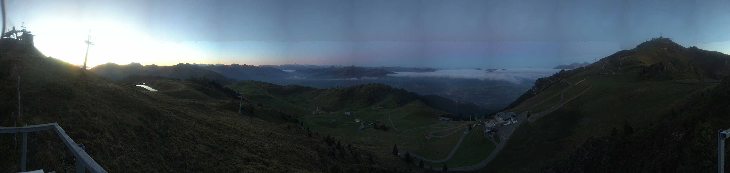 Archiv Foto Webcam Blick vom Kitzbüheler Hornköpfl