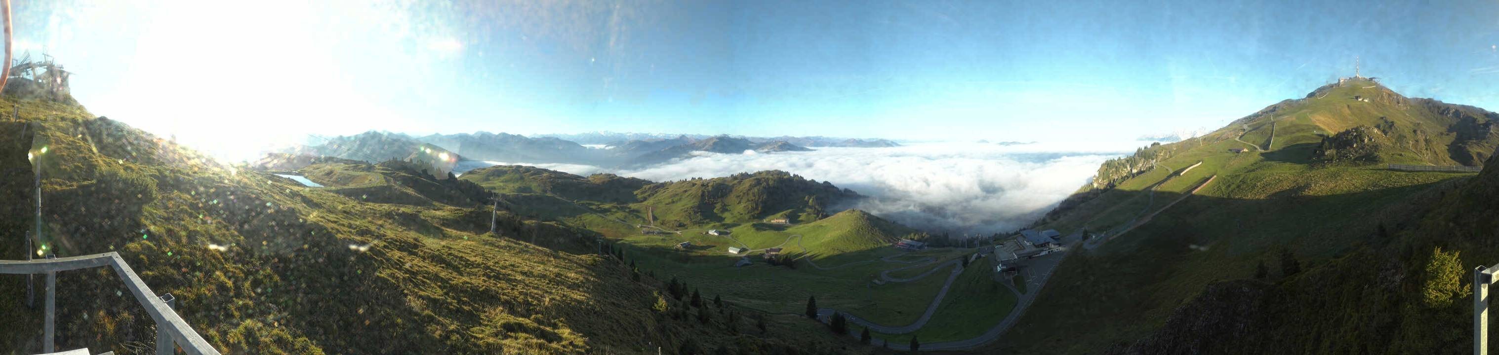 Archiv Foto Webcam Blick vom Kitzbüheler Hornköpfl