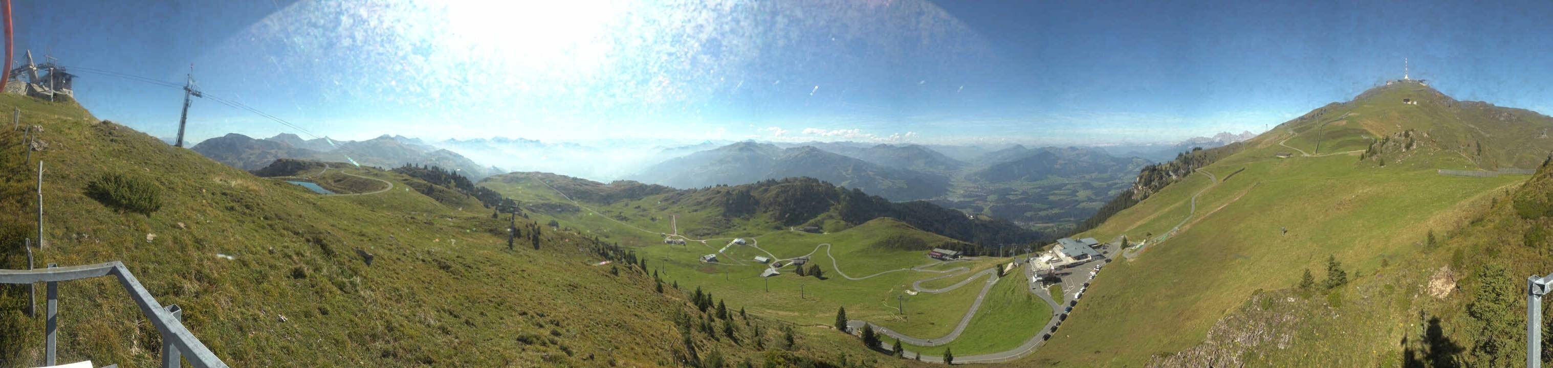 Archiv Foto Webcam Blick vom Kitzbüheler Hornköpfl
