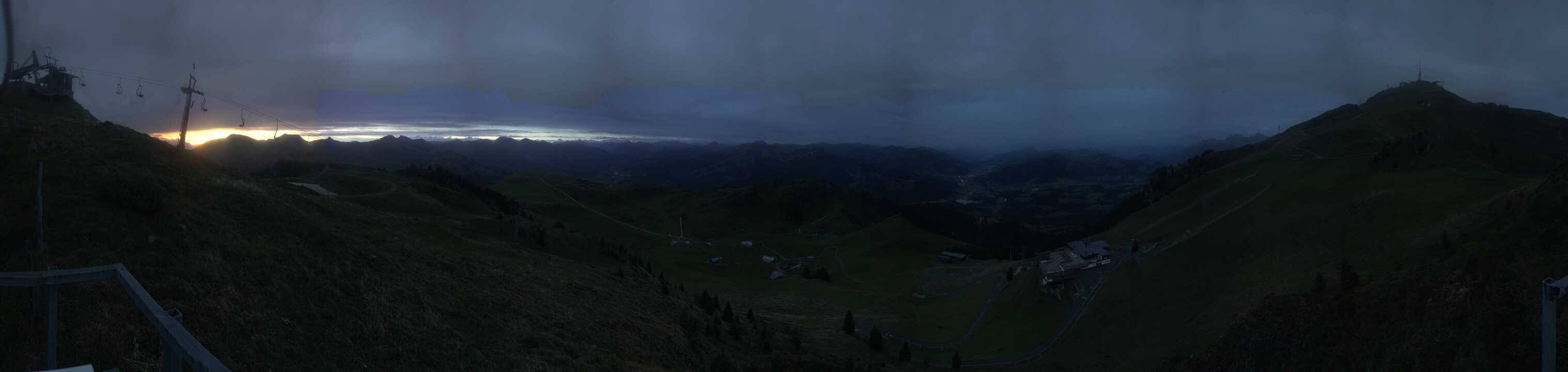 Archived image Webcam Kitzbüheler Hornköpfl - Tyrol