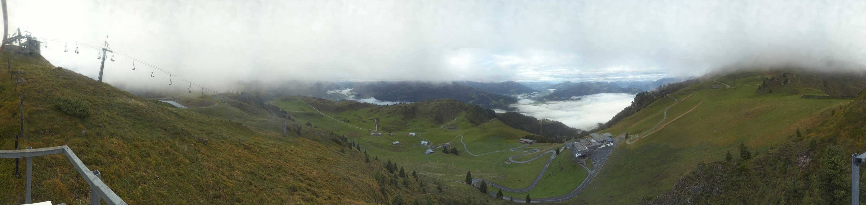 Archived image Webcam Kitzbüheler Hornköpfl - Tyrol