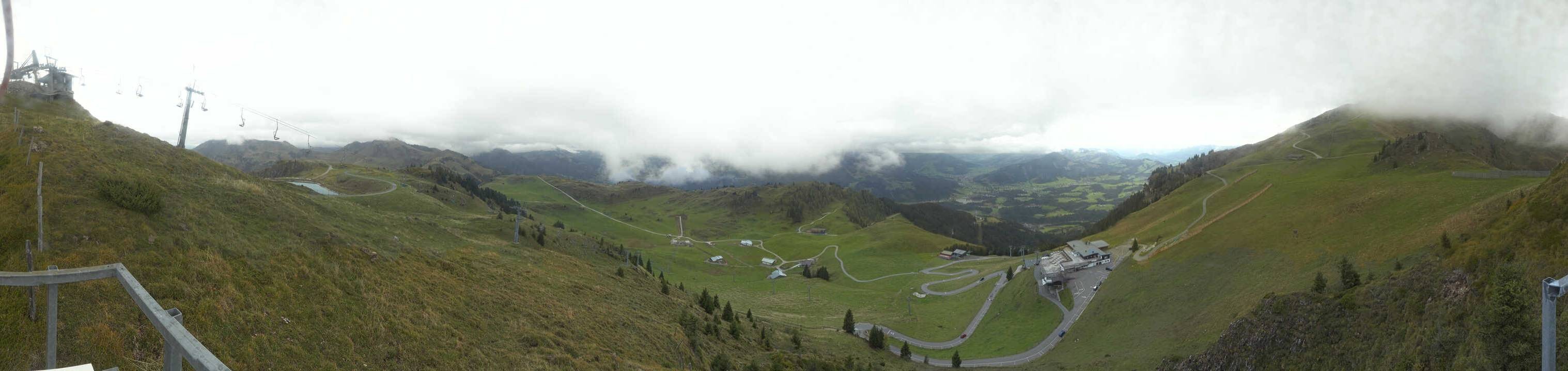 Archived image Webcam Kitzbüheler Hornköpfl - Tyrol