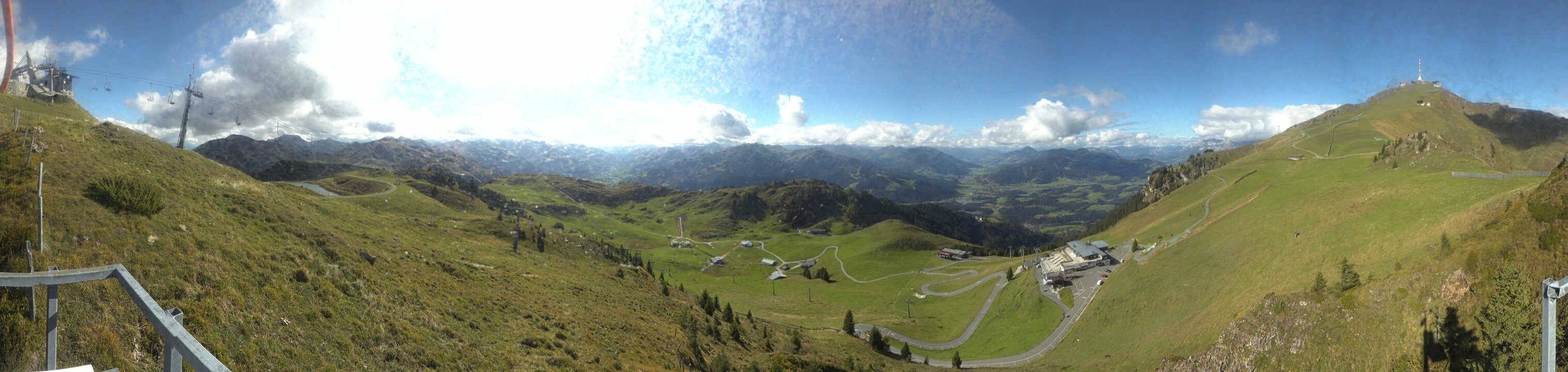 Archiv Foto Webcam Blick vom Kitzbüheler Hornköpfl