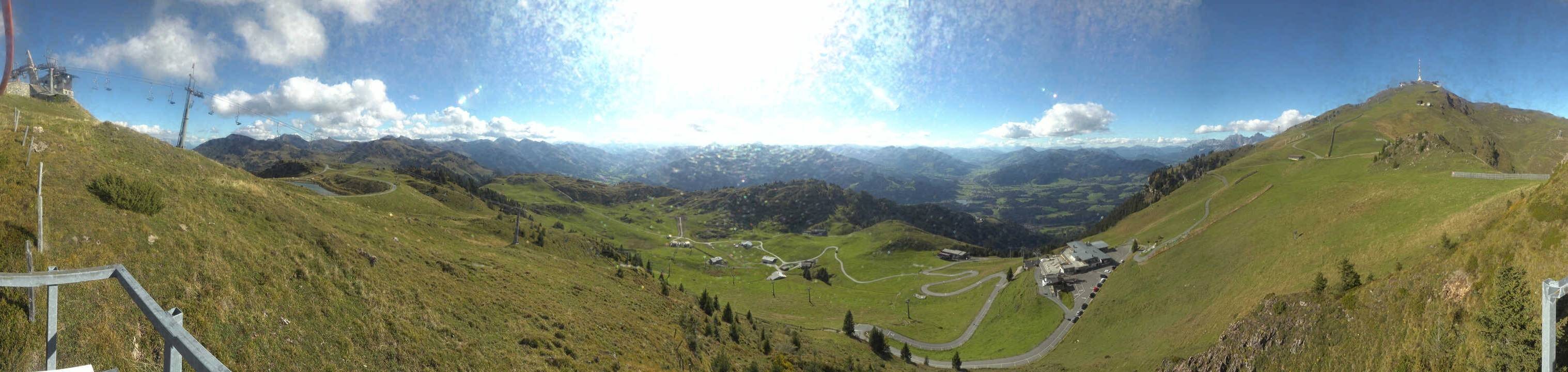 Archiv Foto Webcam Blick vom Kitzbüheler Hornköpfl