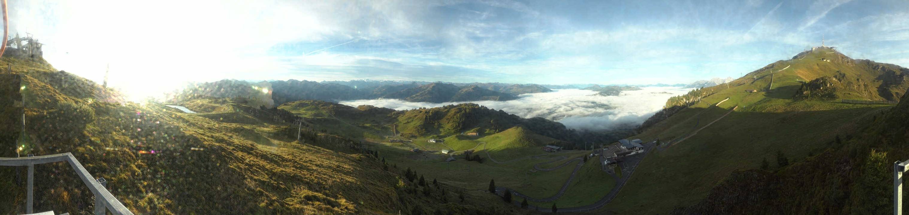 Archiv Foto Webcam Blick vom Kitzbüheler Hornköpfl