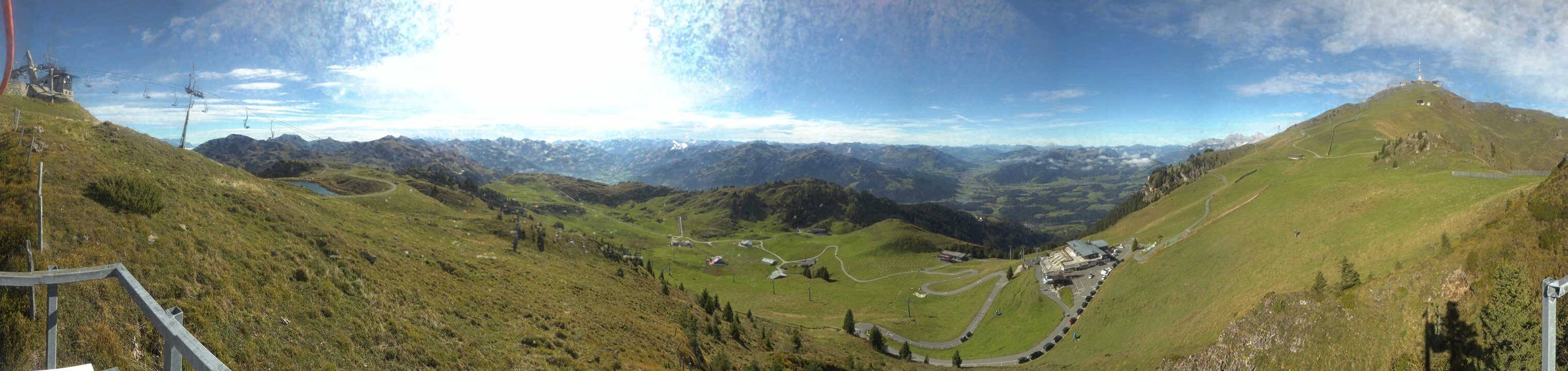 Archiv Foto Webcam Blick vom Kitzbüheler Hornköpfl
