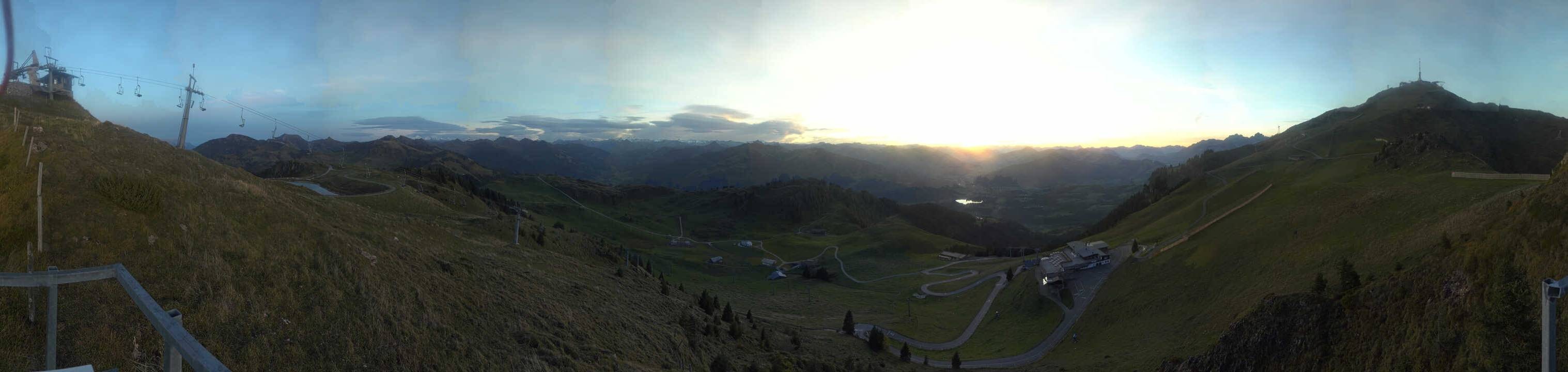 Archiv Foto Webcam Blick vom Kitzbüheler Hornköpfl