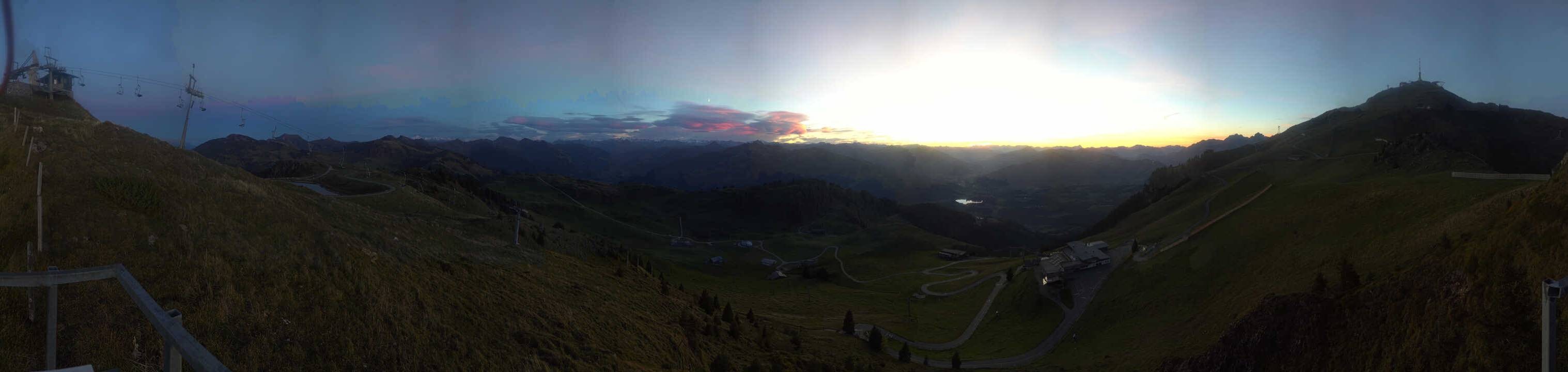 Archiv Foto Webcam Blick vom Kitzbüheler Hornköpfl