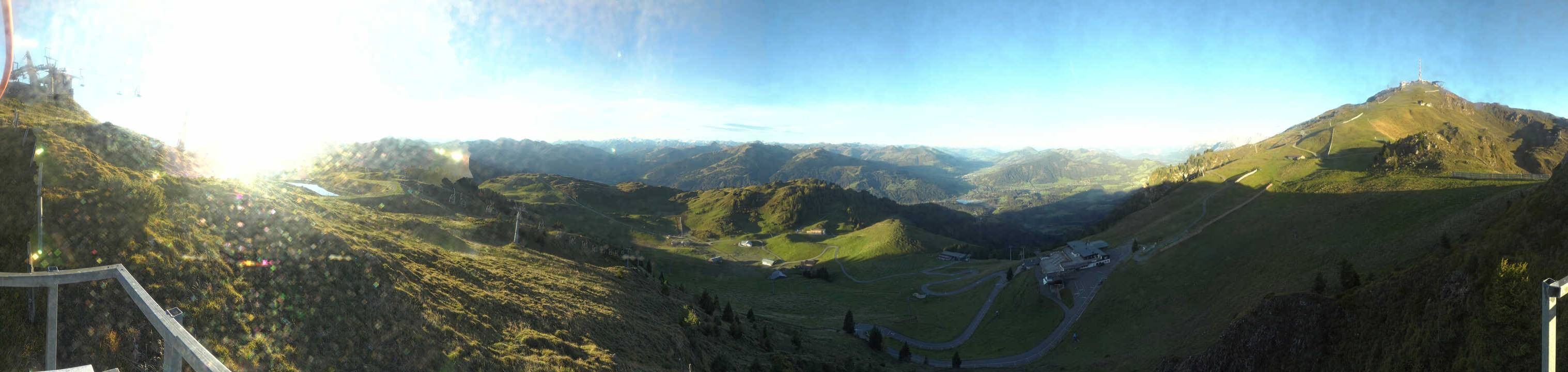 Archiv Foto Webcam Blick vom Kitzbüheler Hornköpfl