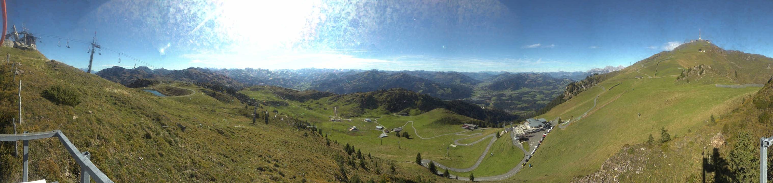 Archiv Foto Webcam Blick vom Kitzbüheler Hornköpfl