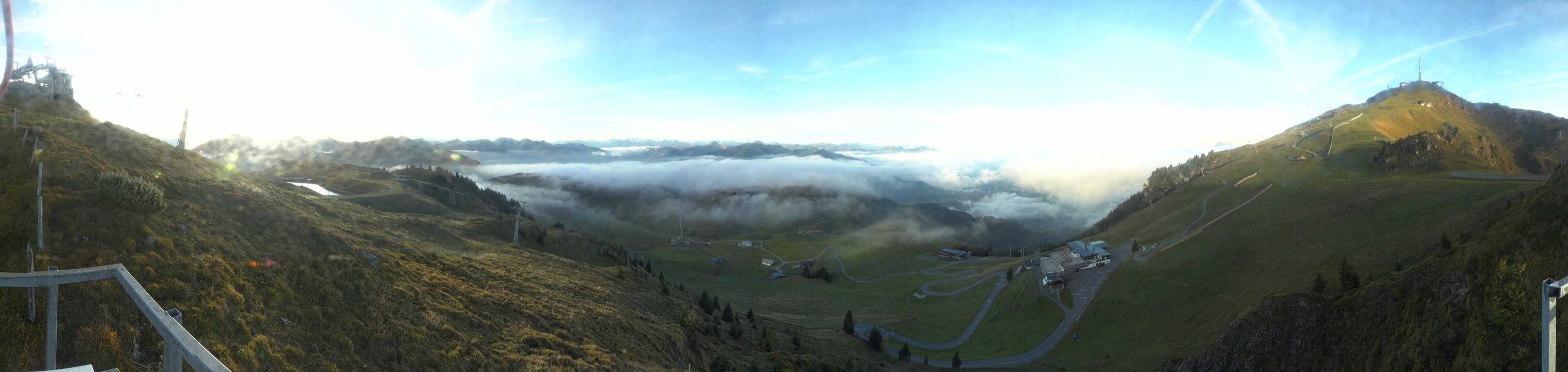Archived image Webcam Kitzbüheler Hornköpfl - Tyrol