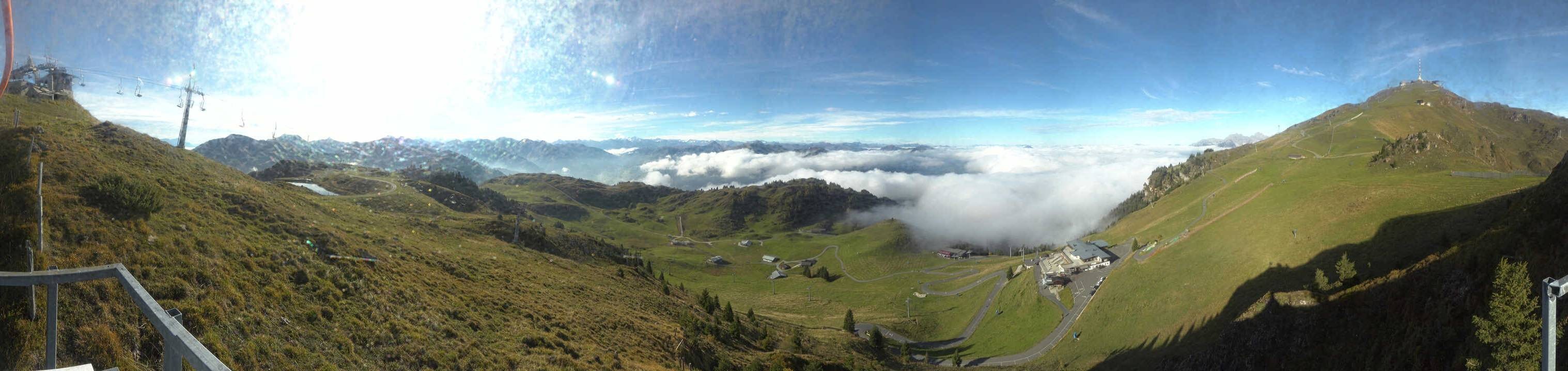 Archived image Webcam Kitzbüheler Hornköpfl - Tyrol