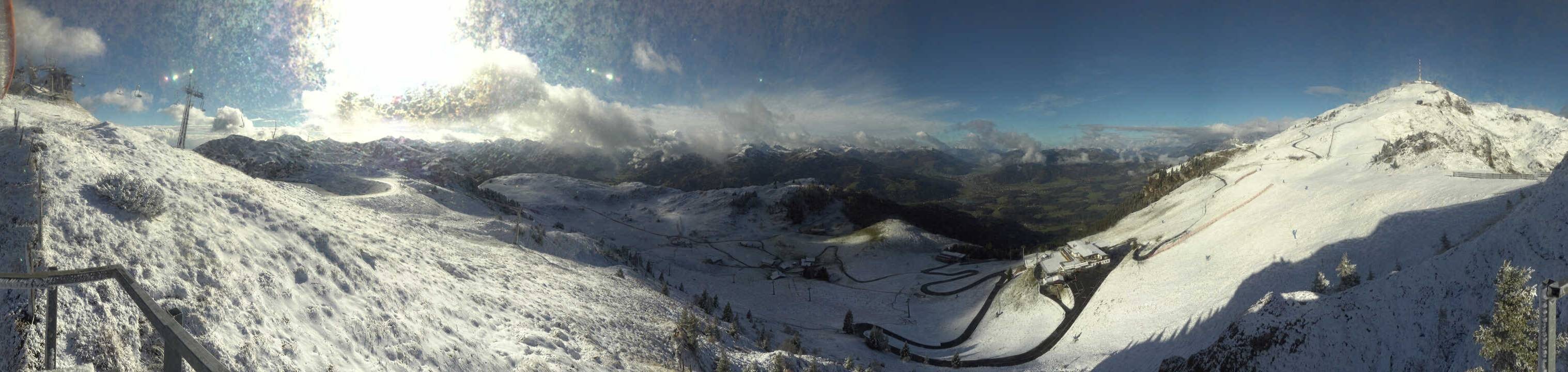 Archiv Foto Webcam Blick vom Kitzbüheler Hornköpfl